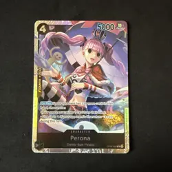Perona OP06-093 SR Super Rare Wings of Captain - One Piece English Near Mint - Image 1