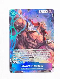 Edward Newgate ~ One Piece Two Legends ~ OP08-043 Parallel Alternate Art Foil - Image 1