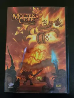 World of Warcraft TCG Molten Core Raid Deck Complete No Treasure *Read* - Image 1