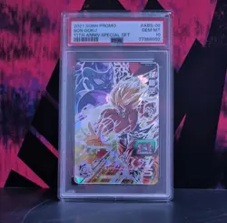 PSA 10 Super Dragon Ball Heroes Son Goku 11th Anniversary ABS-09 SEC - Image 2