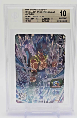 BGS 10 Gogeta BR 2023 Super Dragon Ball Heroes 12th Anniversary Promo #ABS-17 - Image 1