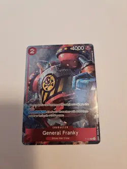 General Franky (Event Pack Vol. 2) P-027 English - One Piece Card - NM - Image 1