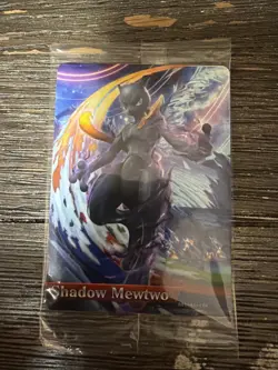 SHADOW MEWTWO CARD AMIIBO US EDITION POKKEN TOURNAMENT WII U POKEMON ** - Image 1