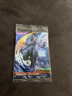 SHADOW MEWTWO CARD AMIIBO US EDITION POKKEN TOURNAMENT WII U POKEMON ** - Image 1