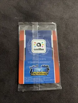 SHADOW MEWTWO CARD AMIIBO US EDITION POKKEN TOURNAMENT WII U POKEMON ** - Image 2