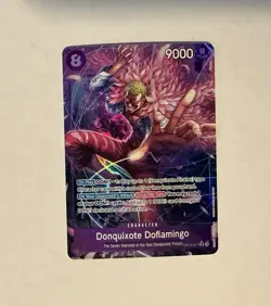 One Piece Donquixote Doflamingo Alt Art (parallel) OP10-071 (English) NM+ - Image 1