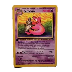 Slowbro 1999 Fossil 43/62 1st Edition 60 HP Uncommon Pokemon TCG Card - Image 1