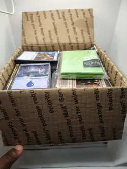 Bulk MTG Lot 8lbs Cards Possible Rares Uncommons Commons Tokens Basic Land - Image 3