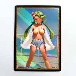 MALLOW Waifu Anime Card LIMITED 1/1 Custom TCG Holo Goddess Story ACG T13342 - Image 1