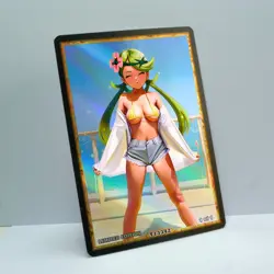 MALLOW Waifu Anime Card LIMITED 1/1 Custom TCG Holo Goddess Story ACG T13342 - Image 2