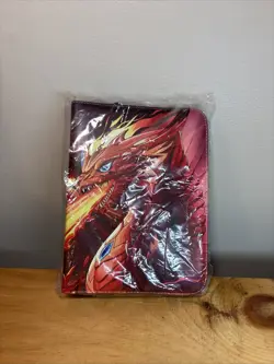 Yu-Gi-Oh Card Binder With Sleeves With Wrist Band For Easy Carry New Not Opened - Image 1