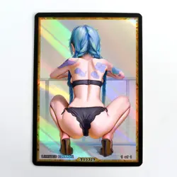 JINX Waifu Anime Card LIMITED 1/1 Custom TCG Holo Goddess Story ACG T13329 - Image 1