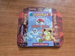 Pokemon TCG Jungle Water Blast Theme Deck Box 1999 - EMPTY BOX ONLY (No Cards) - Image 1
