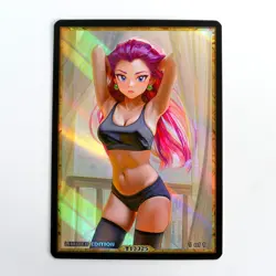 JESSIE Waifu Anime Card LIMITED 1/1 Custom TCG Holo Goddess Story ACG T13325 - Image 1
