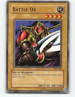 Battle Ox #SKE-002 Yugioh Card - Image 1