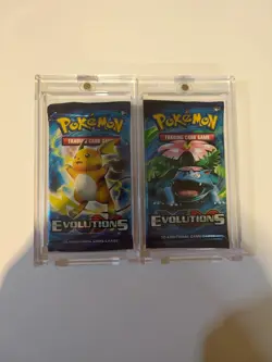 Pokemon XY Evolutions & Ancient Origins Booster Packs 3 Total Trading Card Game 820650801556 - Image 1