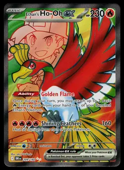 Pokemon Card - Ethan's Ho-Oh ex Destined Rivals 209/182 Ultra Rare - Image 1