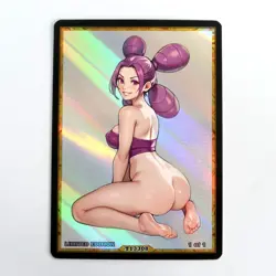 FANTINA Waifu Anime Card LIMITED 1/1 Custom TCG Holo Goddess Story ACG T13308 - Image 1