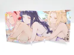 Genki Parade 2 - Anime Waifu Trifold Trading Card - Sakura, Hinata & Tsunade - Image 1