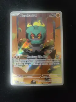Pokemon TCG Marshadow Mega Evolution Illustration Rare Card 146/132 - Image 1