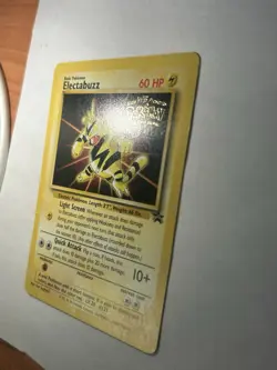 Pokemon TCG Electabuzz #2 Movie Black Star Promo 1999 Movie Card NM/LP - Image 2