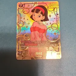 Bandai Dragon Ball Super Card Game Videl Earthling Battle Super Combo Holo - Image 1