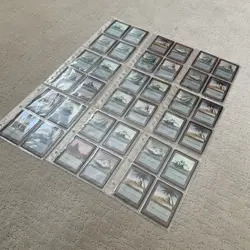 1994 Vintage MTG Magic The Gathering Rare Island Cards Card Collection - Image 2