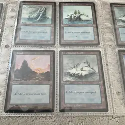 1994 Vintage MTG Magic The Gathering Rare Island Cards Card Collection - Image 5