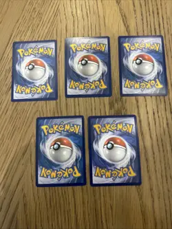 Pokemon TCG Mewtwo and Mew Five Card Lot Holo Rare - Image 4