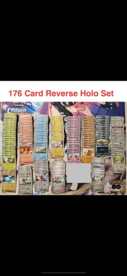 Pokemon Obsidian Flames - Complete 176 Card Reverse Holo Set - LP/NM - Image 1