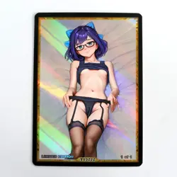 A-CHAN Waifu Anime Card LIMITED 1/1 Custom TCG Holo Goddess Story ACG T13272 - Image 1