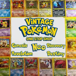Vintage Pokemon WotC - Choose Your Card: Genesis, Discovery, Revelation, Destiny - Image 1