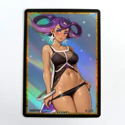 OLYMPIA Waifu Anime Card LIMITED 1/1 Custom TCG Holo Goddess Story ACG T13269 - Image 1