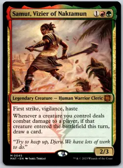 Samut, Vizier of Naktamun M March of the Machine: The Aftermath 45 NM - Image 1