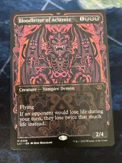 Bloodletter of Aclazotz (Borderless) The Lost Caverns of Ixalan Regular NM-M - Image 1