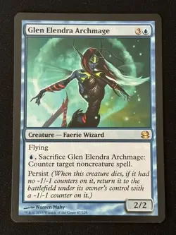 1x MTG Glen Elendra Archmage - Modern Masters (MMA) #47 - Magic the Gathering - Image 1