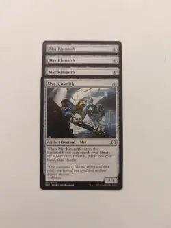 (4) Myr Kinsmith *PLAYSET* Phyrexia: All Will Be One Regular NM MTG - Image 1