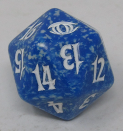 Magic the Gathering Future Sight Blue Spindown Dice - Image 1