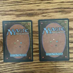 MTG: Koskun Falls And Baron Sengir Homelands Black Rares LP - Image 4