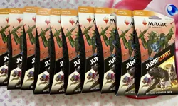 Jumpstart - Sleeved Booster Packs - MTG Jumpstart (New/Sealed Lot of 10) - Image 1