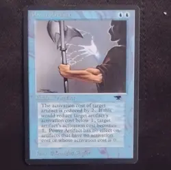 Magic: The Gathering Power Artifact Enchantment Antiquities Blue Uncommon Engli. - Image 1