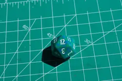 MTG Magic SOK Saviors of Kamigawa Spindown D20 Die Dice Life Counter GREEN OOP - Image 5