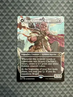 MTG Brigid, Clachan’s Heart #0285 Borderless Rare Lorwyn Eclipsed (ECL) - Image 1