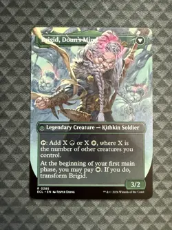 MTG Brigid, Clachan’s Heart #0285 Borderless Rare Lorwyn Eclipsed (ECL) - Image 3