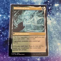 Serah Farron // Crystallized Serah (REGULAR) x1 - MTG Final Fantasy FIN #240 - Image 2