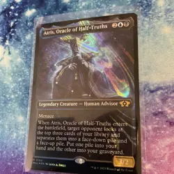 Atris, Oracle of Half-Truths (FOIL) x1 - MTG Multiverse Legends MUL #164 - Image 2