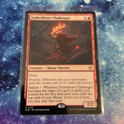 Emberheart Challenger (REGULAR) x1 - MTG Bloomburrow BLB #133 - Image 1