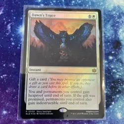 Dawn's Truce (FOIL) x1 - MTG Bloomburrow BLB #9 - Image 1