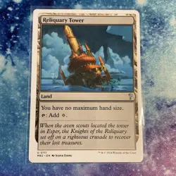 Reliquary Tower (REGULAR) x1 - MTG Mystery Booster 2 MB2 #111 - Image 1