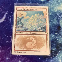 Snow-Covered Mountain (REGULAR) x1 - MTG Mystery Booster 2 MB2 #119 - Image 1
